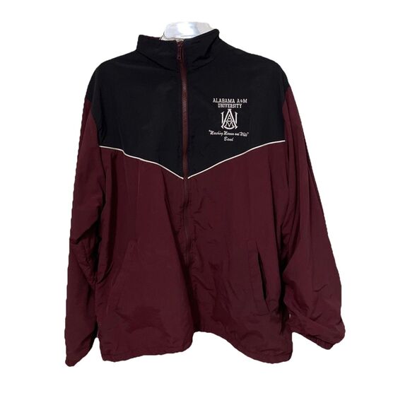 Boathouse Alabama A&M University Marching Maroon & White Band Jacket Mens Large - Picture 1 of 12